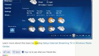 Top Plugins for Windows Media Center [upl. by Anailli]
