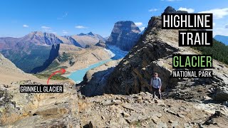 Glacier National Park  Highline Trail and Grinnell Glacier Overlook  best hike [upl. by Nnomae]