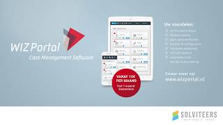 Cliëntvolgsysteem WIZportal in 40 seconden  Nederlands [upl. by Llerrah]