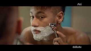 Neymar Jr in the Gillette commercial [upl. by Zeitler356]