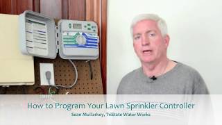 How to Program Your Lawn Sprinkler Controller [upl. by Enilkcaj942]