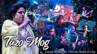 Tuzo Mog  Lorna  The 7 Notes Band Goa  Oktoberfest 2023 Live [upl. by Ahsoek797]