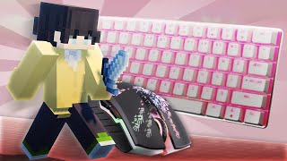 ☆ ASMR Keyboard amp Mouse  Hypixel Bedwars [upl. by Harlin945]