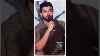 Vijay Deverakonda speaking in Hindi  JGM  Puri Jagannadh  Charmme Kaur  Shorts [upl. by Ardnuahc]