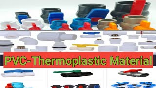 Pvc Thermoplastic property And Application With Chemical ReactionPvc प्लास्टिक क्या होती हैं [upl. by Heger]