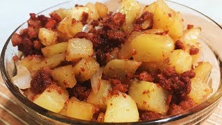 Papas con Longaniza [upl. by Messab]