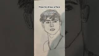 How to draw a face artist art hiphop trend [upl. by Hgielak]