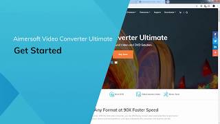 Get Started  Using Guide for Aimersoft Video Converter Ultimate [upl. by Roanne955]