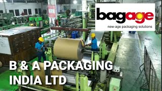 B amp A Packaging India Ltd [upl. by Tolman793]