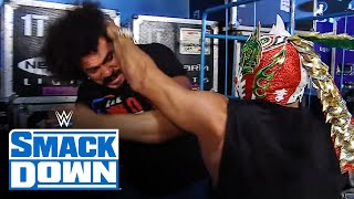 Dragon Lee attacks Carlito backstage SmackDown highlights May 3 2024 [upl. by Tremaine]