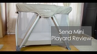 Nuna Sena Mini Playard Review [upl. by Notnarb]