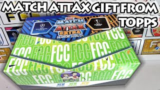 Opening A Match Attax Extra 202021 Gift Box  Epic Mystery Package From Topps  NEW Collection [upl. by Tshombe]