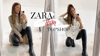 ZARA TOPSHOP AND HampM HAUL  NOVEMBER BEST BITS  VICKY THORNTONNORRIS [upl. by Bardo]