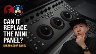 Pro Colorist Reviews DaVinci Resolve MICRO COLOR PANEL [upl. by Yesnnyl]