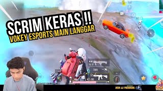 SCRIM KERAS  VOKEY ESPORTS MAIN LANGGAR [upl. by Yelkreb]