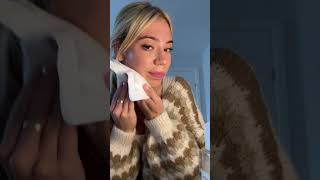 make up remover ASMR fominsoap facetowels [upl. by Ecyac]