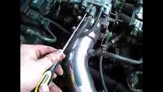 9295 Honda Civic EG hatchback  how to adjust idle speed part 1 of 2 [upl. by Anit]