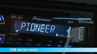 Pioneer DEH7300BT Car Stereo Demo  Crutchfield Video [upl. by Niwrud215]