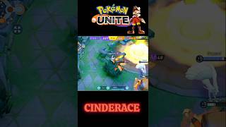 CINDERACE In Final Stretch 🔥🔥POKEMONUNITE shorts pokemonunite pokemon cinderace [upl. by Harutak]