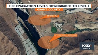 Fire evacuation levels downgraded to level 1 [upl. by Ycart660]