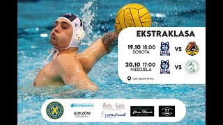 Piłka wodna  Ekstraklasa ALFA Gorzów Wielkopolski  KSZO Ostrowiec Waterpolo [upl. by Caines]