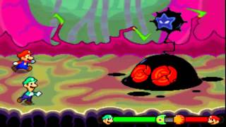 Bowsers Inside Story  Final Boss  Bowser vs Dark Bowser  Mario amp Luigi vs Dark Star Core [upl. by Nolaj527]