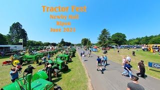 Tractor Fest at Newby Hall Ripon June 2023 [upl. by Eeznyl]