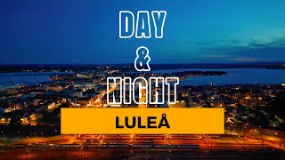 DAY amp NIGHT LULEÅ 4K DJI MINI 3 PRO DRONE FOOTAGE SWEDEN [upl. by Bresee]