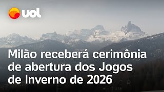 Olimpíadas de Inverno Estádio San Siro receberá cerimônia de abertura dos Jogos em 2026 [upl. by Altman]