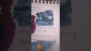 Oscar Winning Tears  by Raye lyric art art drawing lyricart raye artist [upl. by Navada]