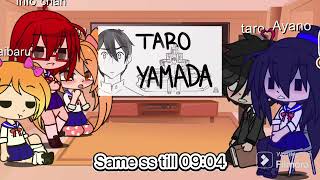 Yandere simulator react to Ayano  Yandere taro [upl. by Mohr]