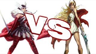 SECTION XX FANTASY FIGHTLady Sif Vs SheRa [upl. by Ayekram]