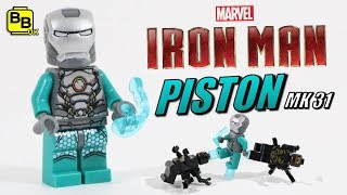 LEGO IRON MAN MK31 MINIFIGURE CREATION [upl. by Brad556]