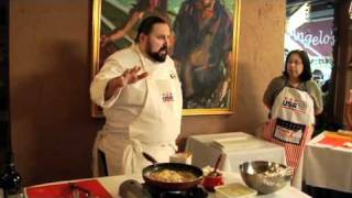 US Chicken Marsala by Chef Angelo Sanelli [upl. by Daitzman]