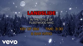 Fleetwood Mac  Landslide Karaoke [upl. by Shaughn]