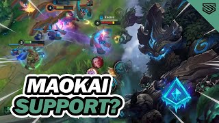 MAOKAI SUPPORT BEST ROLE 🔥 Maokai Wild Rift Gameplay [upl. by Oilerua]