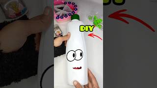 Waste shampoo bottle craft 🤓🤩 diy craft handmade [upl. by Acined]