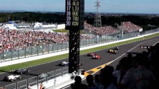 2010 SUZUKA F1 START [upl. by Howlend372]