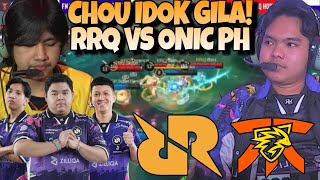 CHOU IDOK MENGGILA  LAWAN BRUSKO EX RRQ  BIG MATCH RRQ VS ONIC PH MATCH 1  ESL SPS [upl. by Gurl]