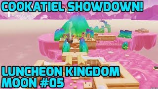 Super Mario Odyssey  Luncheon Kingdom Moon 05  Cookatiel Showdown [upl. by Negyam]