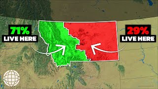 Why So Few Americans Live In Eastern Montana [upl. by Nelram561]