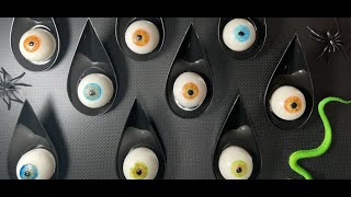 Edible Eyeball Coconut rum Jello Shots [upl. by Ativad]