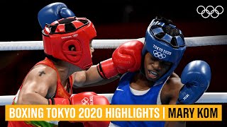 Mary Kom begins with a win  Womens Boxing  Tokyo2020 Highlights [upl. by Ammon]