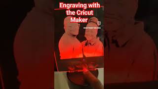 Engraving with the Cricut Maker youtubeshorts cricutmaker [upl. by Ila]