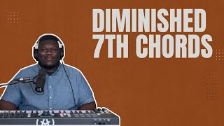 How to Play a Diminished 7th Chord  Beginner Piano Tutorial [upl. by Eldreda]