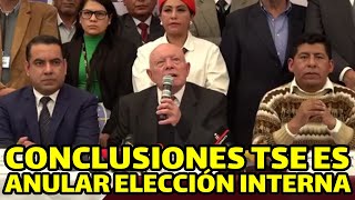 TRIBUNAL SUPREMO ELECTORAL BOLIVIA POR MAYORIA DE PARTIDOS POLITICOS SE ANULA ELECCIONES INTERNAS [upl. by Hafital]