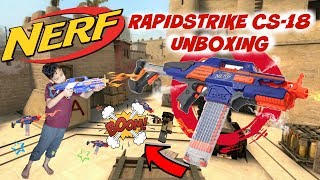 NERF RAPIDSTRIKE CS18 UNBOXING  TheRempongsHD [upl. by Erehpotsirhc880]