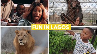 FAMILY FRIENDLY PLACES IN LAGOS  OMU RESORT  LUFASI PARK [upl. by Den]