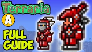 Terraria how get ADAMANTITE ARMOR 2 WAYS  Terraria 1449 Adamantite Armor [upl. by Sibyls338]