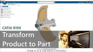 Product to Part  CATIA 3DExperience R19x Live Demo [upl. by Caprice552]